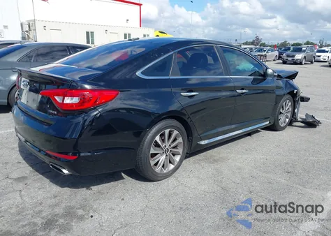 2017 Hyundai Sonata Sport z USA, uszkodzony, nr VIN 5NPE34AF6HH437636